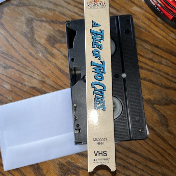 EUC vintage VHS A Tale of Two Cities MGM/UA Home Video works Ronald Coleman - Picture 4 of 4